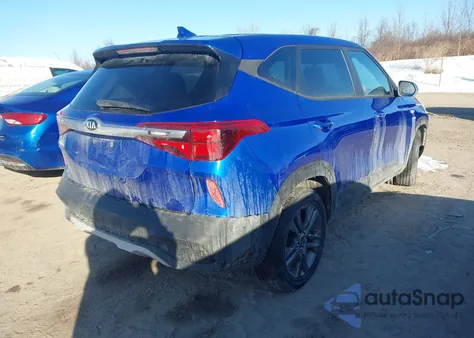 2021 Kia Seltos Lx из США, поврежденный, VIN KNDEPCAA6M7160567